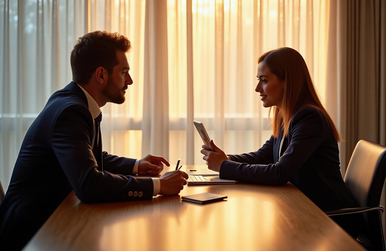 Personalized 1-on-1 language instruction session in a modern New York office